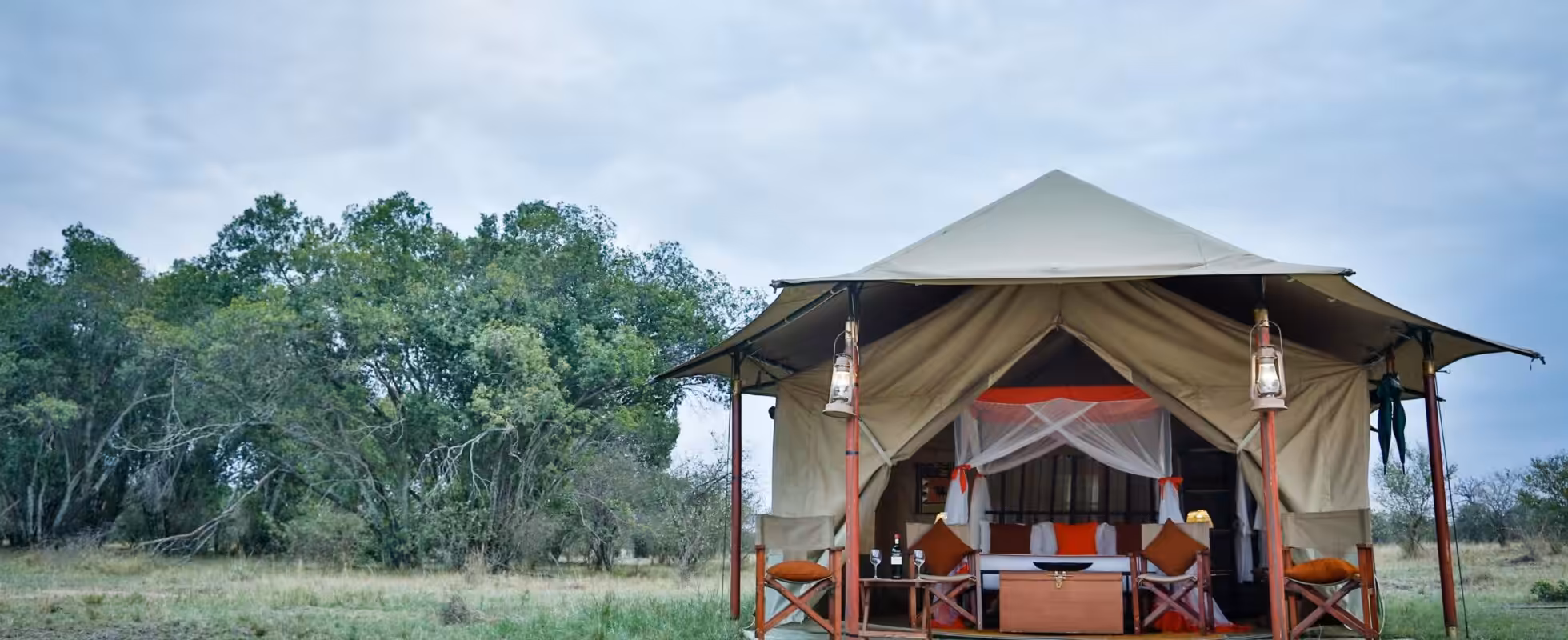 Kenzan Mara Tented Camp - Exterior of tent